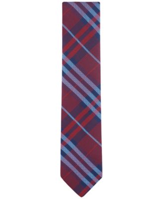 Men's Railroad Plaid Tie