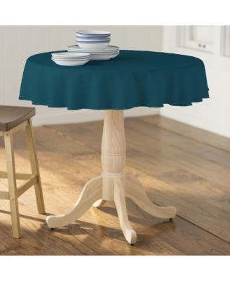 Elegant Round Tablecloth for Dining - Durable, Spill-Proof Fabric, Perfect for Any Occasion
