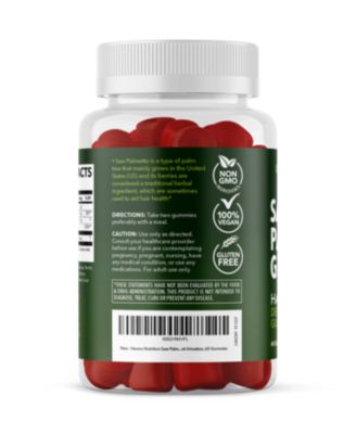 Saw Palmetto Gummies, Raspberry Flavored, 60ct