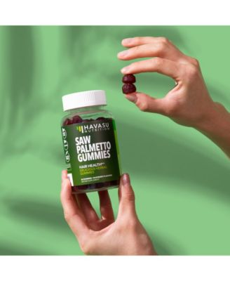 Saw Palmetto Gummies, Raspberry Flavored, 60ct