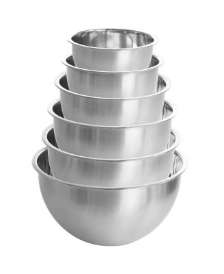 14 Piece Stainless Steel Measuring Cup and Spoon Set with Mixing Bowls