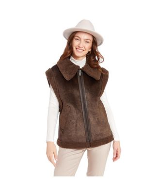 Women's Sarah Faux Shearling Vest