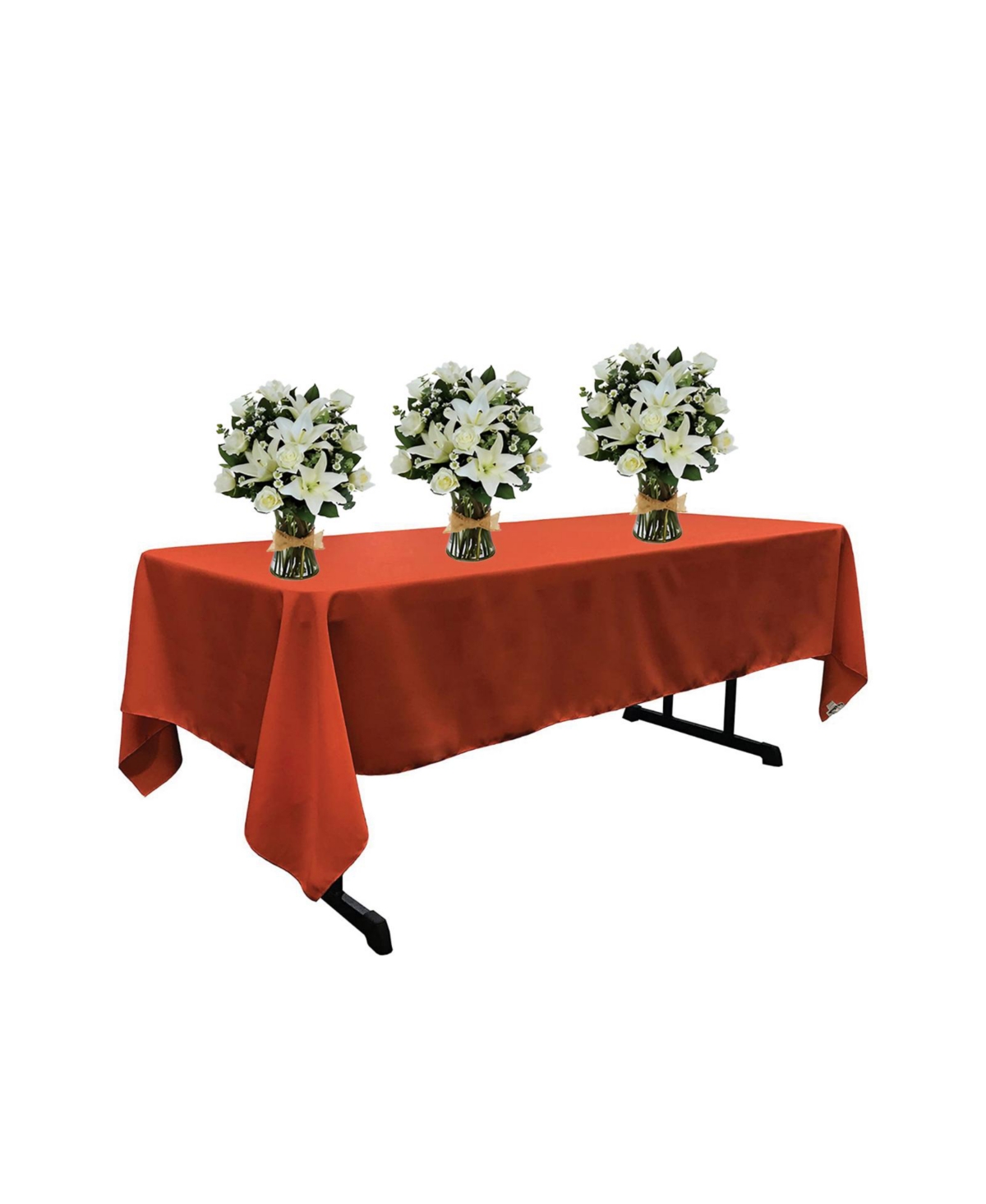 Slickblue Polyester Poplin Rectangular Tablecloth, 60x102-Inch Durable and Elegant for Dining Tables