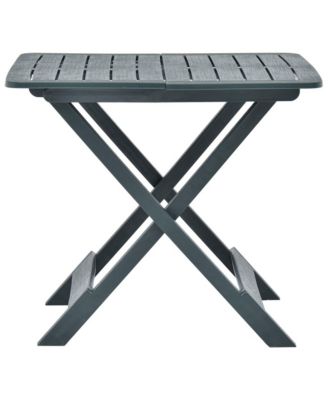 Garden Table Green Plastic Medium Foldable Garden Table