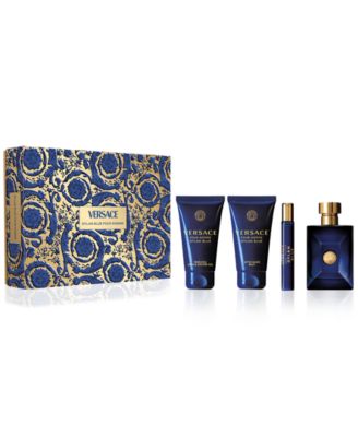 Versace Men s 4 Pc. Dylan Blue Pour Homme Eau de Toilette Gift Set Macy s