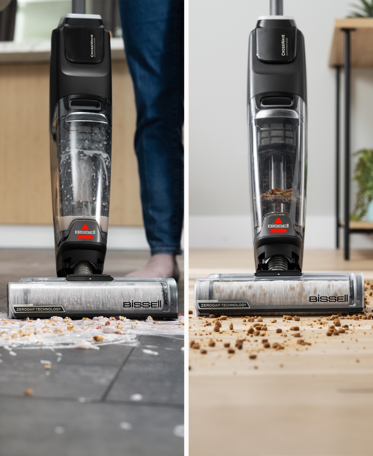 BISSELL CROSSWAVE OMNIFORCE EDGE ALL-IN-ONE MULTI-SURFACE CLEANER 