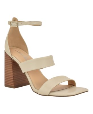 Women's Sheryl Block Heel Square Toe Dress Sandals