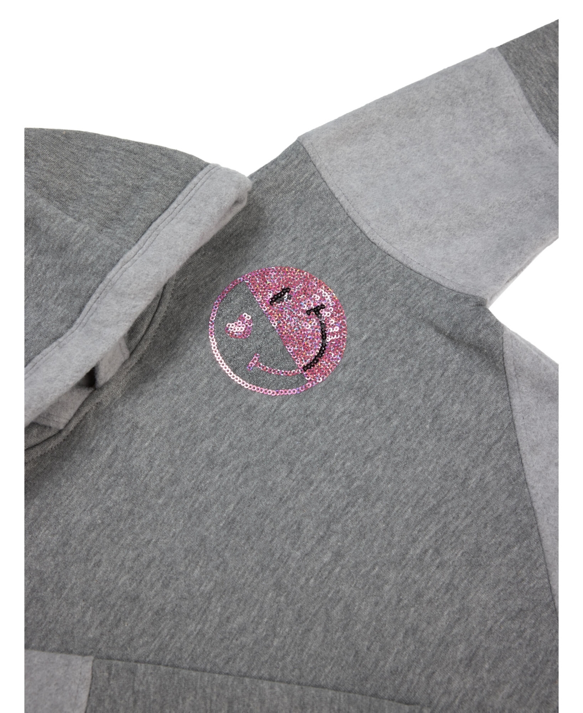 Bearpaw Girls 2 Piece Colorblock Sweatshirt and Joggers Outfit Set