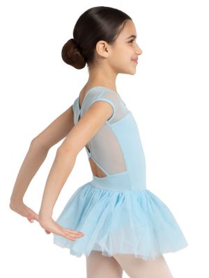 Girls Keyhole Back Tutu Dress