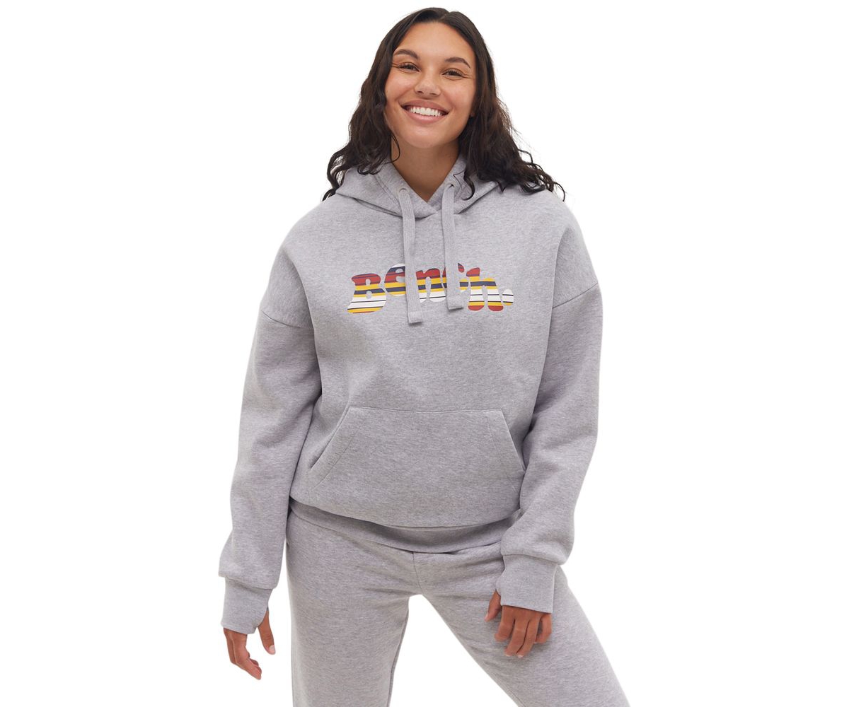 Women's Farrih Lined Logo Hoodie - Navy