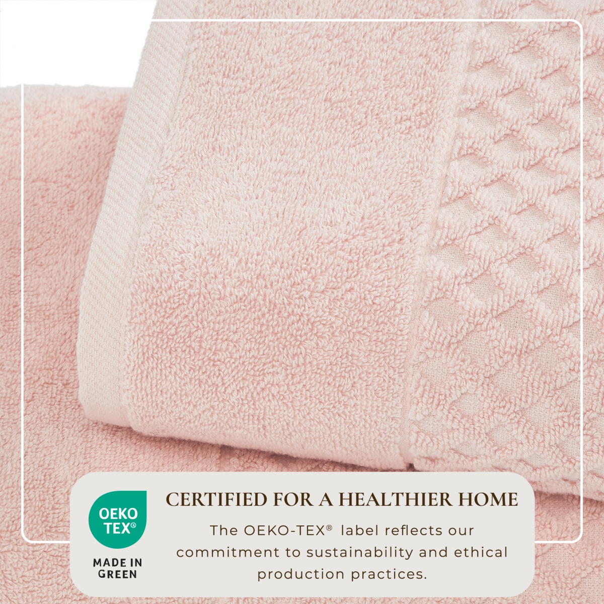Linery & Co Linery & Co. Cotton Diamond Textured Washcloth, 13