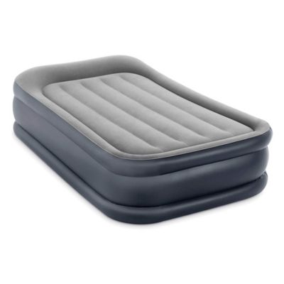 Dura Beam Deluxe Pillow Raised Air Mattress w/ Built In Pump, Twin, 2 Pack