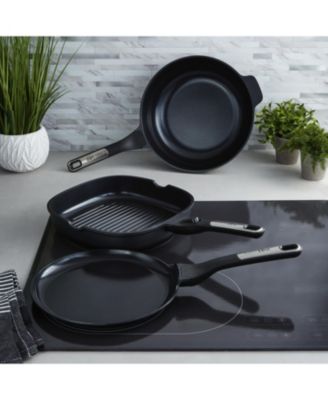 Leo Phantom 3pc Nonstick Ceramic Specialty Cookware Set, Recycled