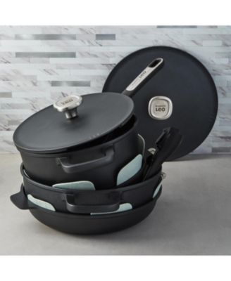 Leo Phantom 4pc Nonstick Ceramic Stockpot Set, Recycled