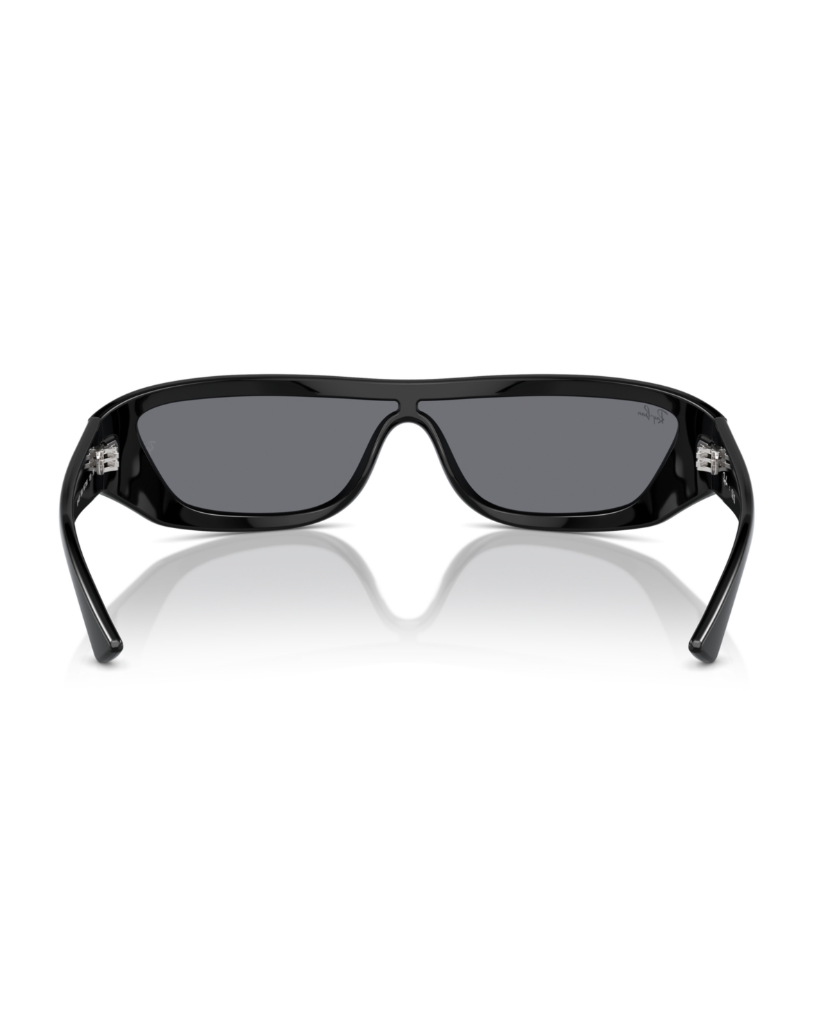 Ray Ban Xan Bio-based Sunglasses Black Frame Grey Lenses 01-34 In Black