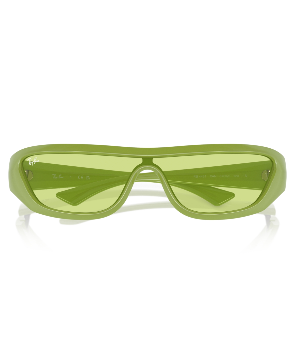 Shop Ray Ban Unisex Xan Sunglasses, Rb4431 In Apple Green