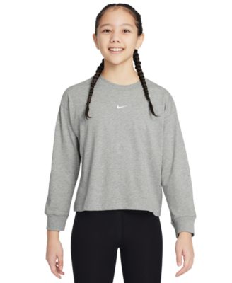 Nike - Big Girls Sportswear Essential Long-Sleeve T-Shirt