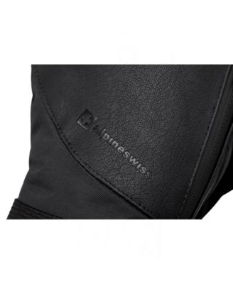 Men's Waterproof Snow Gloves Zipper Pockets Winter Sport Mittens