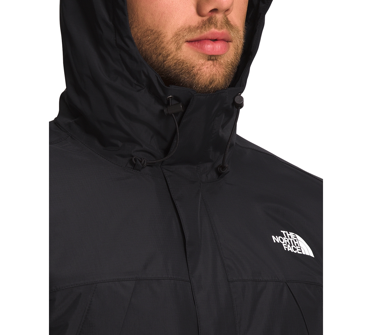 The North Face Men's Antora Triclimate All-weather Jacket In Tnf Black,vanadis Grey-npf