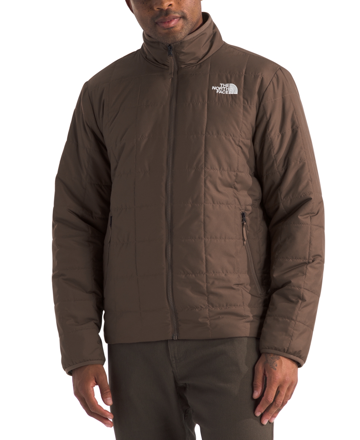 The North Face Junction Insulated Jacket Smokey Brown In Smokey Brown