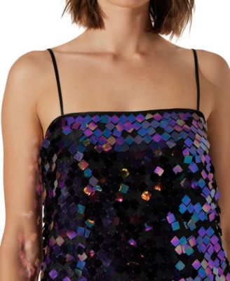 ASTR the Label Women's Porsche Sleeveless Sequin Mini Dress - Macy's
