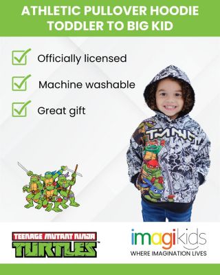 Toddler Boys Fleece Pullover Hoodie