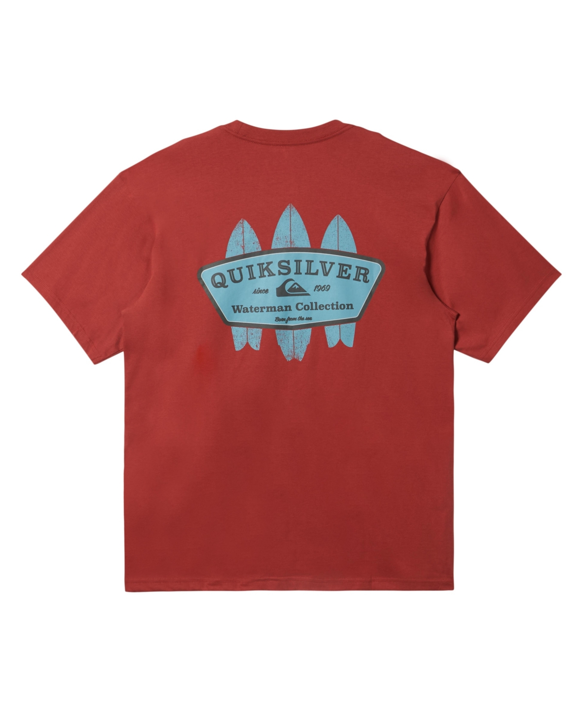 Quiksilver Waterman Men's Twinz Short Sleeve T-shirt In Tandori Spice