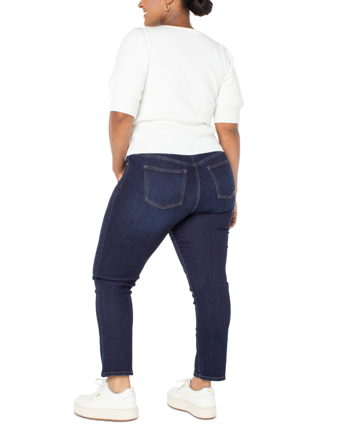 Celebrity Pink Trendy Plus Size Straight-Leg Jeans