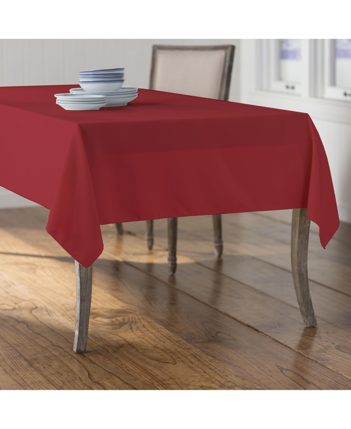 Slickblue Polyester Poplin Rectangular Tablecloth, 60x126 Inch Stylish and Durable Table Cover