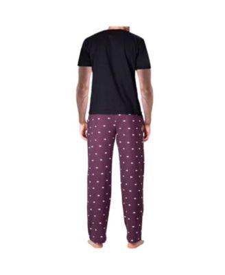 Men's Short Sleeve Knit Pajama Set