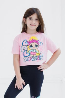 Girls T-Shirt and Leggings Outfit Set