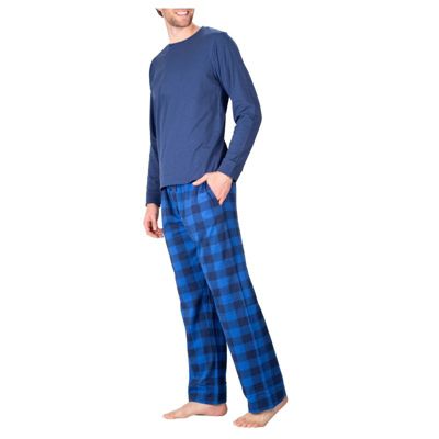 Men's Crew Neck Knit Pajama Set