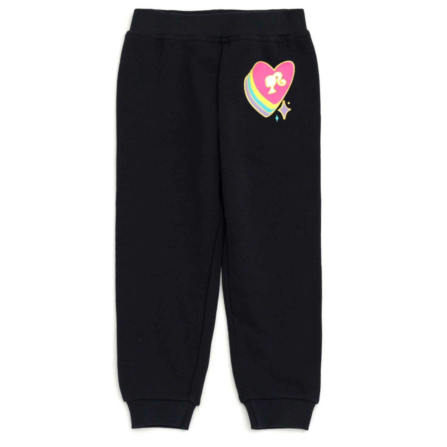 Girls(6-12) Fleece Sweatshirt and Jogger Pants Outfit Set
