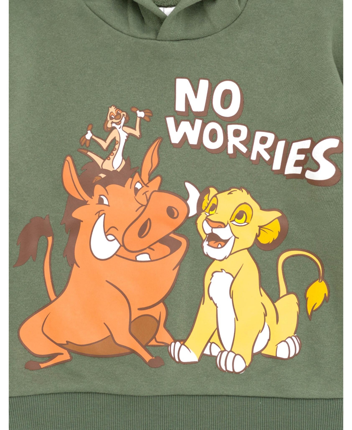 Disney Boys Lion King Fleece Pullover Hoodie and Pants Outfit Set to (18 Months - 10-12)