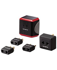 5-Pc. Travel Converter/Adapter Kit with Pouch