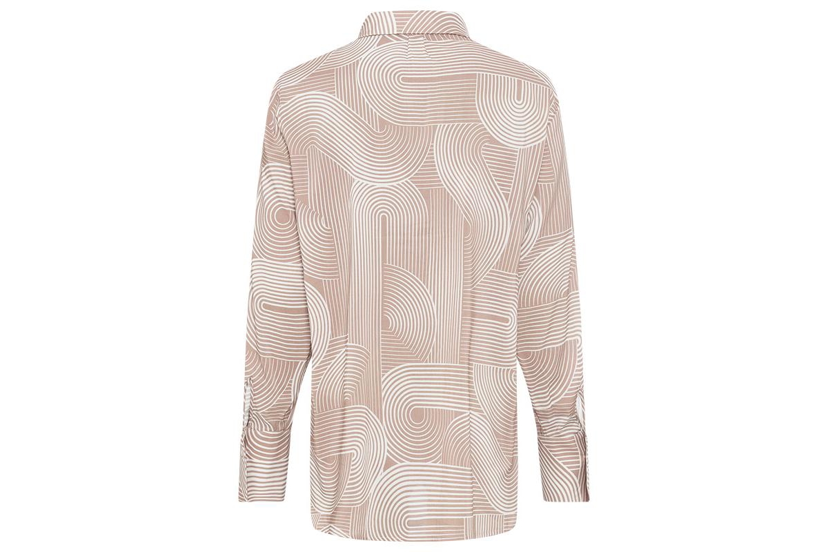 Olsen Women's Retro Print Shirt