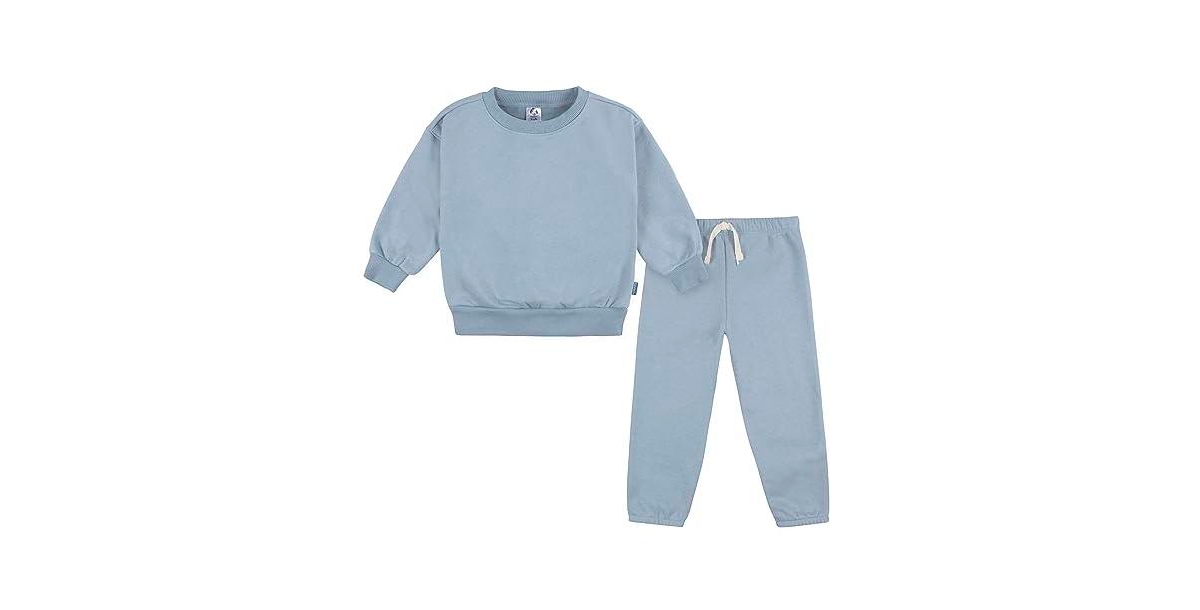 Gerber Toddler Boys Comfortable Fleece Top and Pant Set