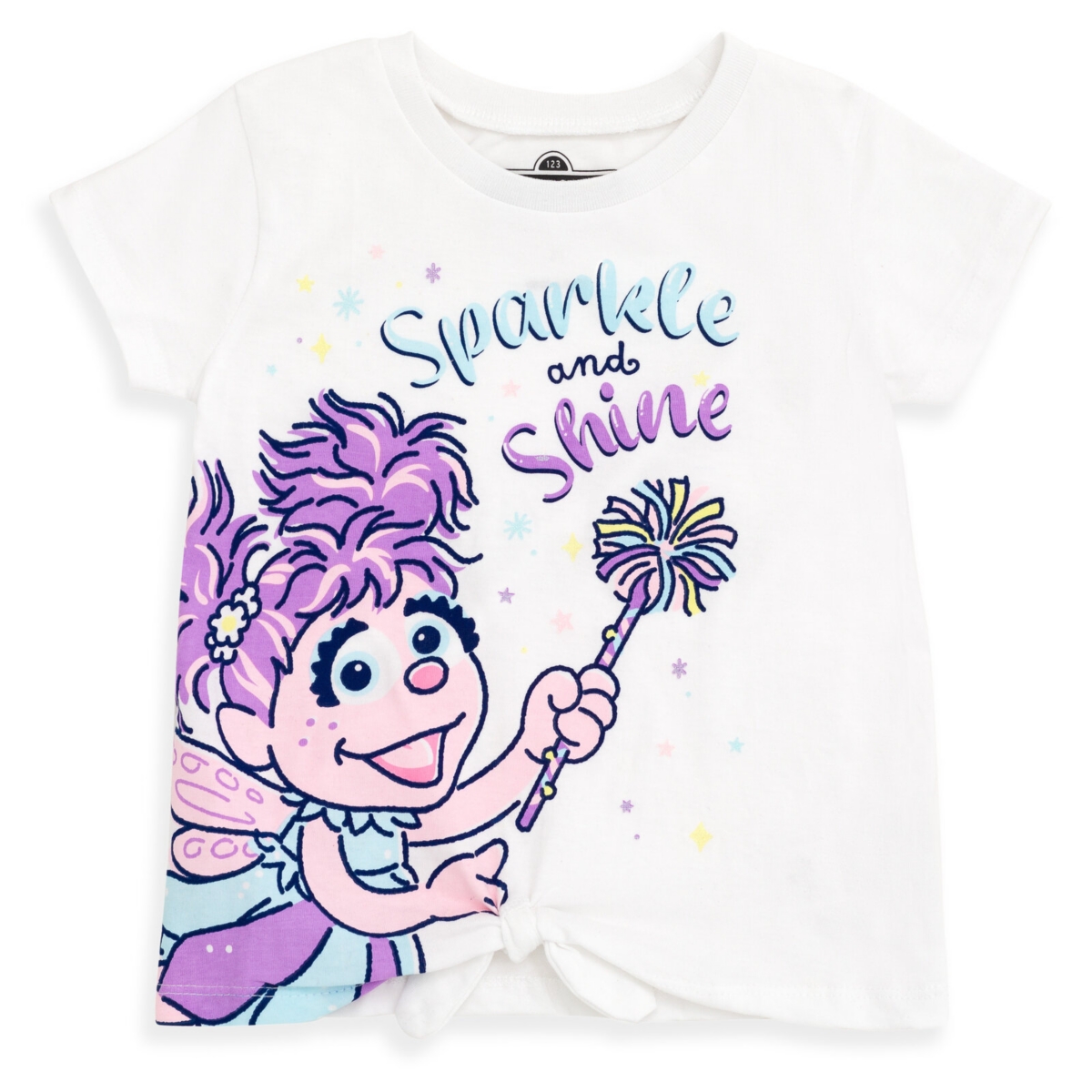 Sesame Street Toddler Girls 3 Pack T-Shirts to (12 Months - 6-6X