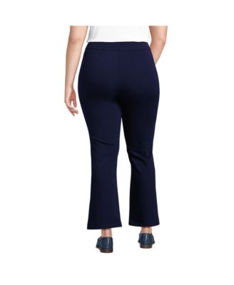 Plus Size Starfish High Rise Kick Flare Crop Pants