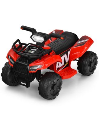 6V Kids ATV Quad Electric Ride On Car Toy Toddler with LED Light MP3
