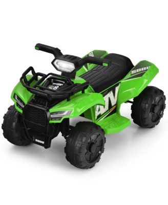 6V Kids ATV Quad Electric Ride On Car Toy Toddler with LED Light MP3