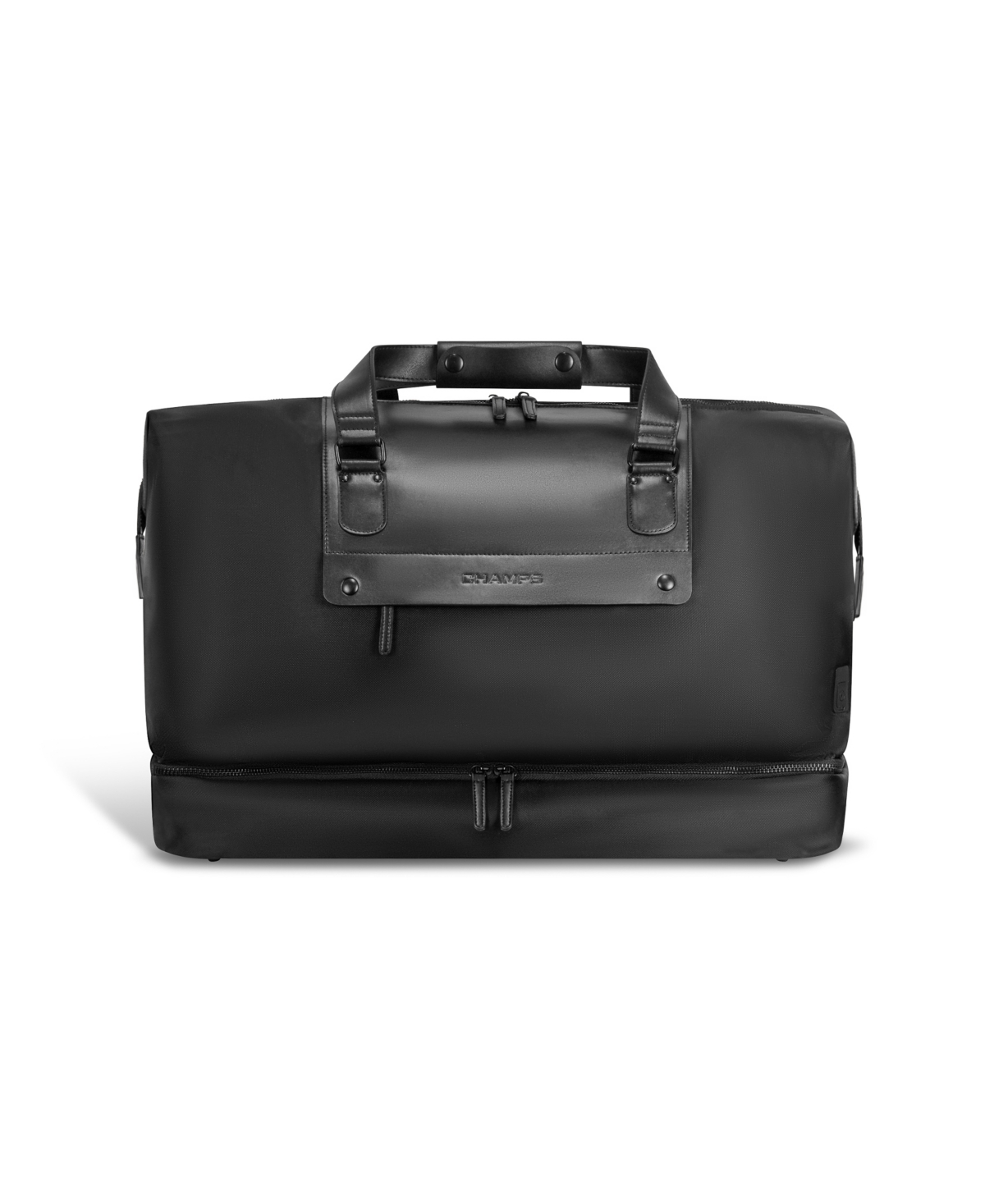 Onyx Collection - Duffle Bag with Usb Port - Black