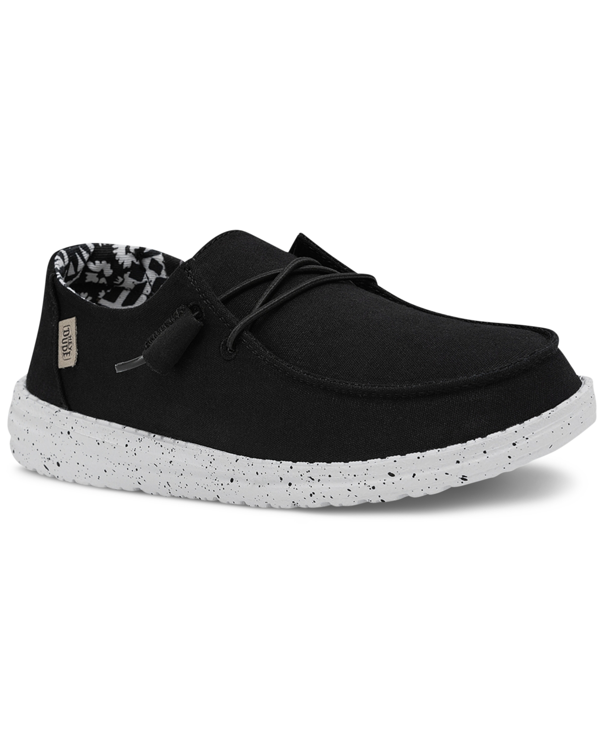 Hey Dude Womens Wendy L Casual Shoe - Medium Width In Black In Black