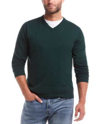 Weatherproof Vintage Men s Long Sleeve V Neck Cotton Cashmere Sweater Macy s