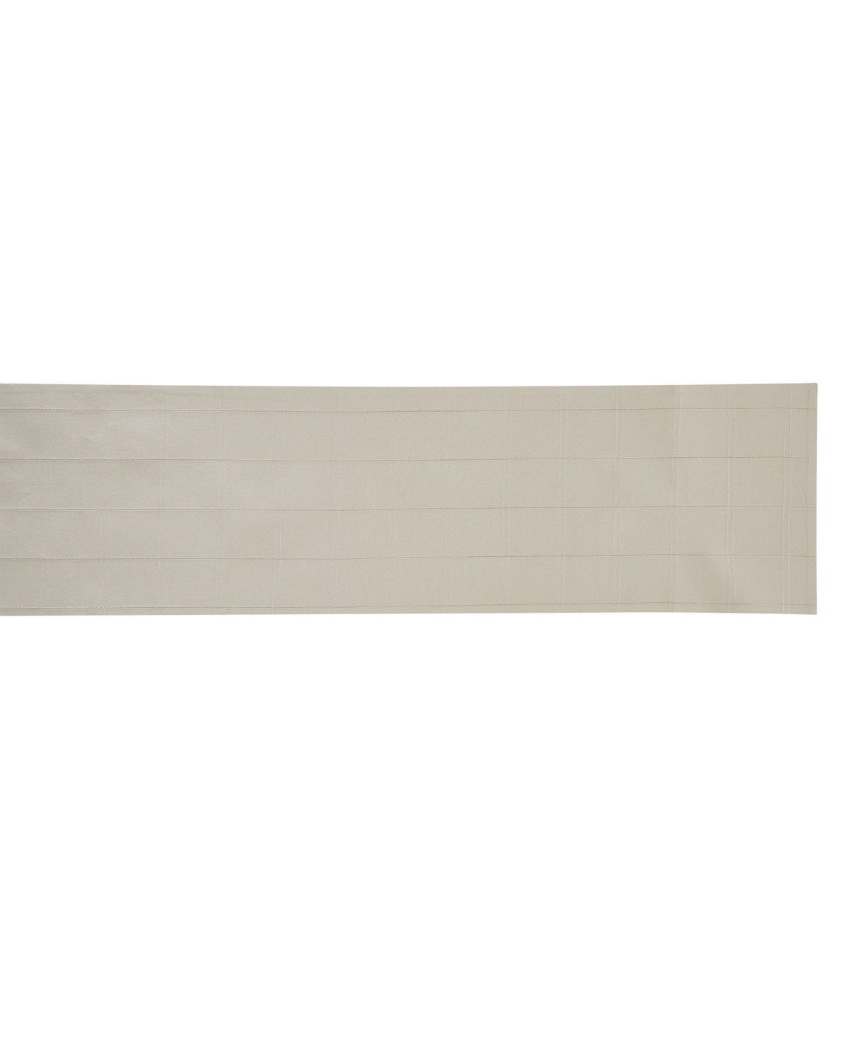 Izod Chadwick Table Runner, 14" X 90" In Linen