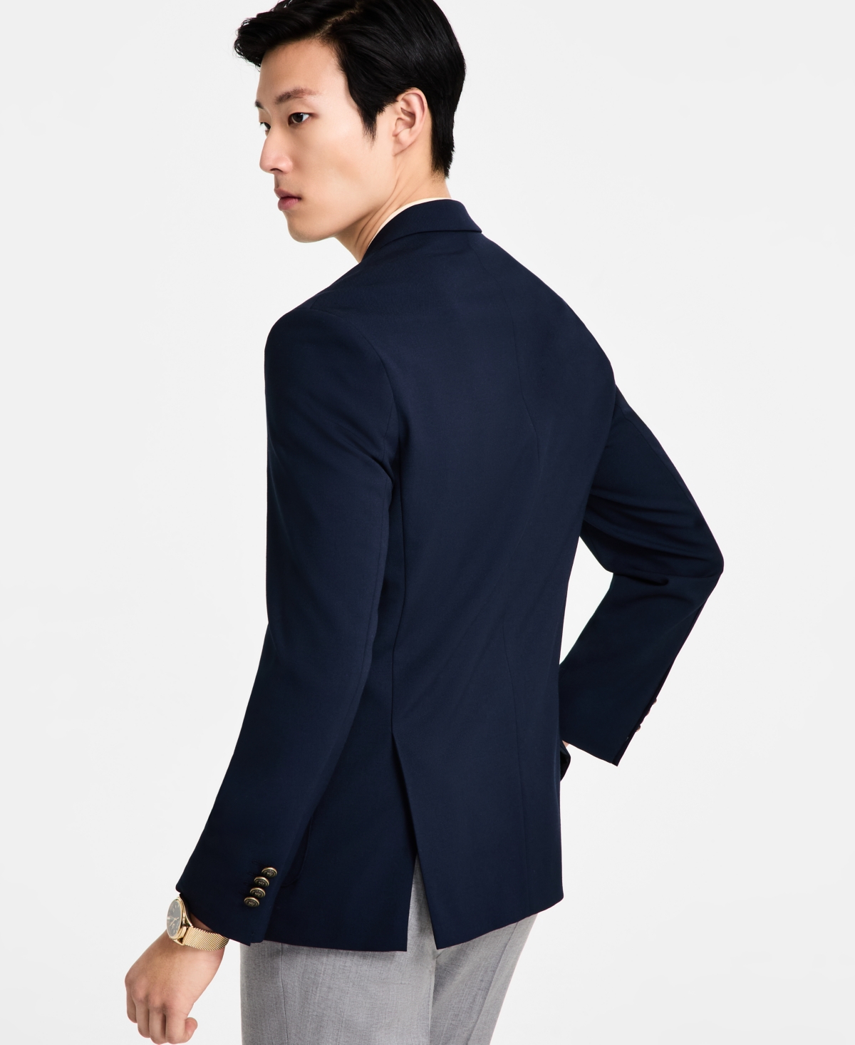Hugo Boss Hugo By  Men's Modern-fit Wool Blend Sport Coat In Dark Blue