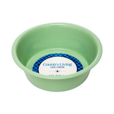 Set of 2 Coated Stainless Steel Heavy Dog Bowls - Ideal for Medium to Large Breeds – 32oz