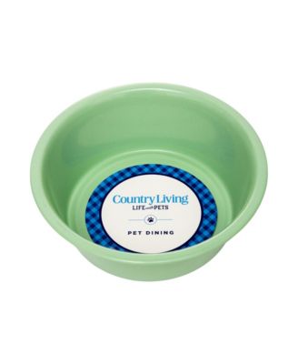 Set of 2 Coated Stainless Steel Heavy Dog Bowls - Ideal for Medium to Large Breeds – 32oz