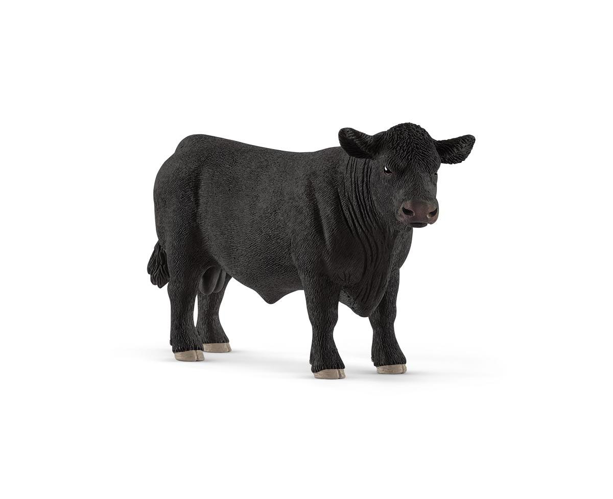 SchleichAngus Bull Farm World Figure by - Black