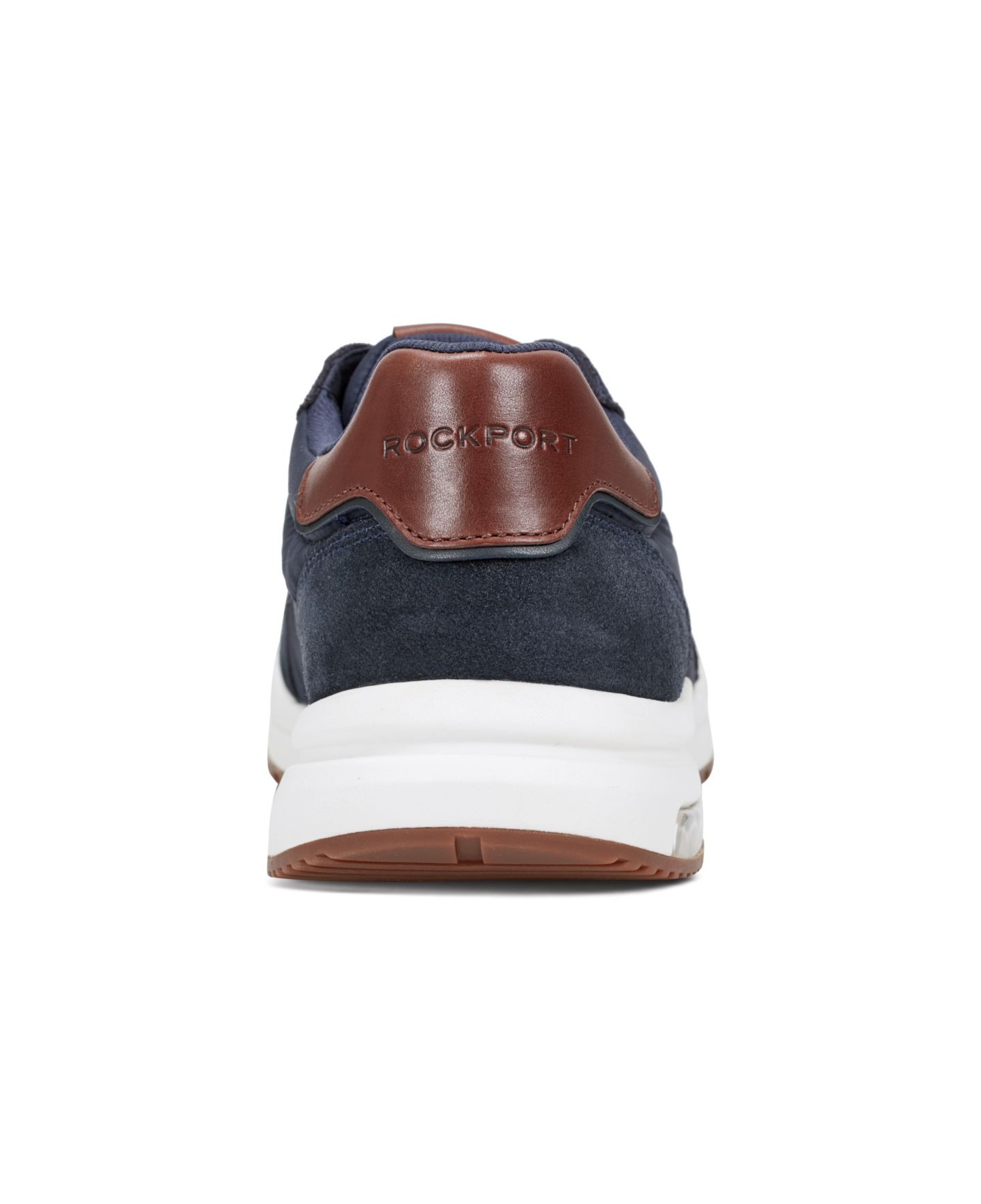 Мужские кроссовки Rockport X Reebok DMX Brock Casual Lace-Up, цвет: Тёмно-синий — фото 2